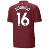 Officiële Voetbalshirt + Korte Broek Manchester City Rodrigo 16 Derde 2024-25 - Kids